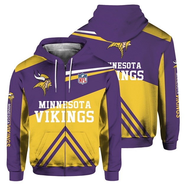 Men's Minnesota Vikings 2019 Purple/Yellow Jacket
